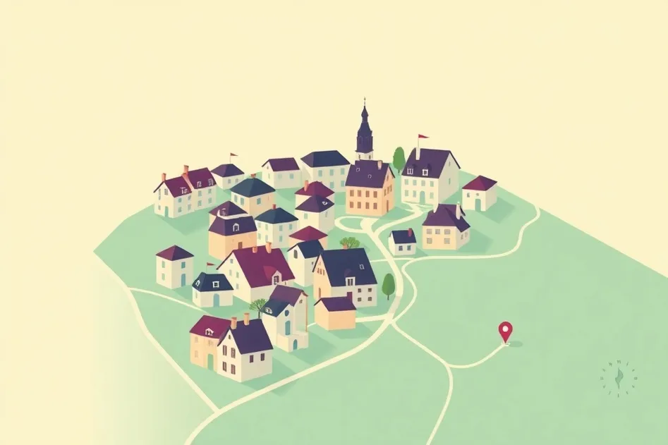 Carte du secteur d'intervention autour de Pornichet (44380)